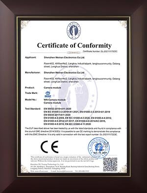 CE Certificate